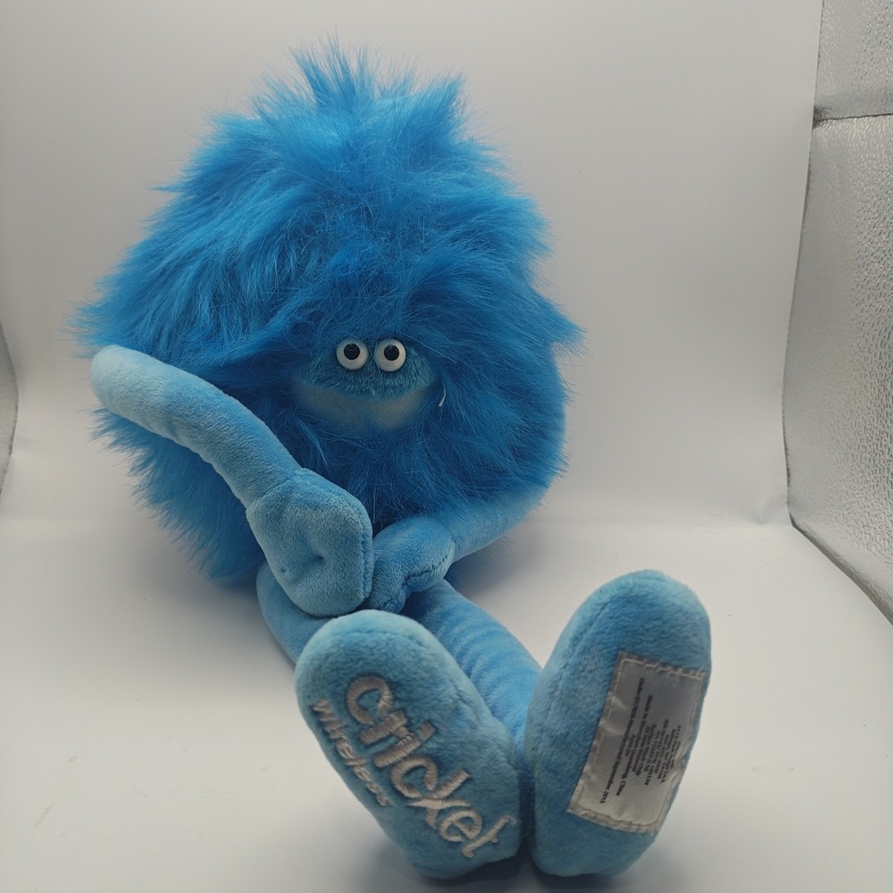 Cricket Wireless Barry Plush Limited Edition Promotional Character New 15" D41